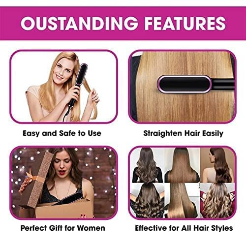 Multifunctional Ionic Hair Straightener