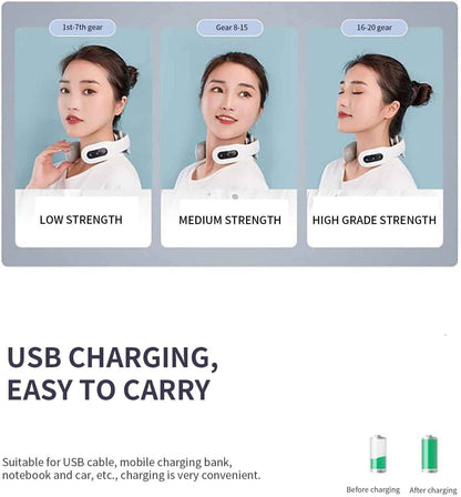 Neck Massager Pain Relief Cervical Vertebra Instrument