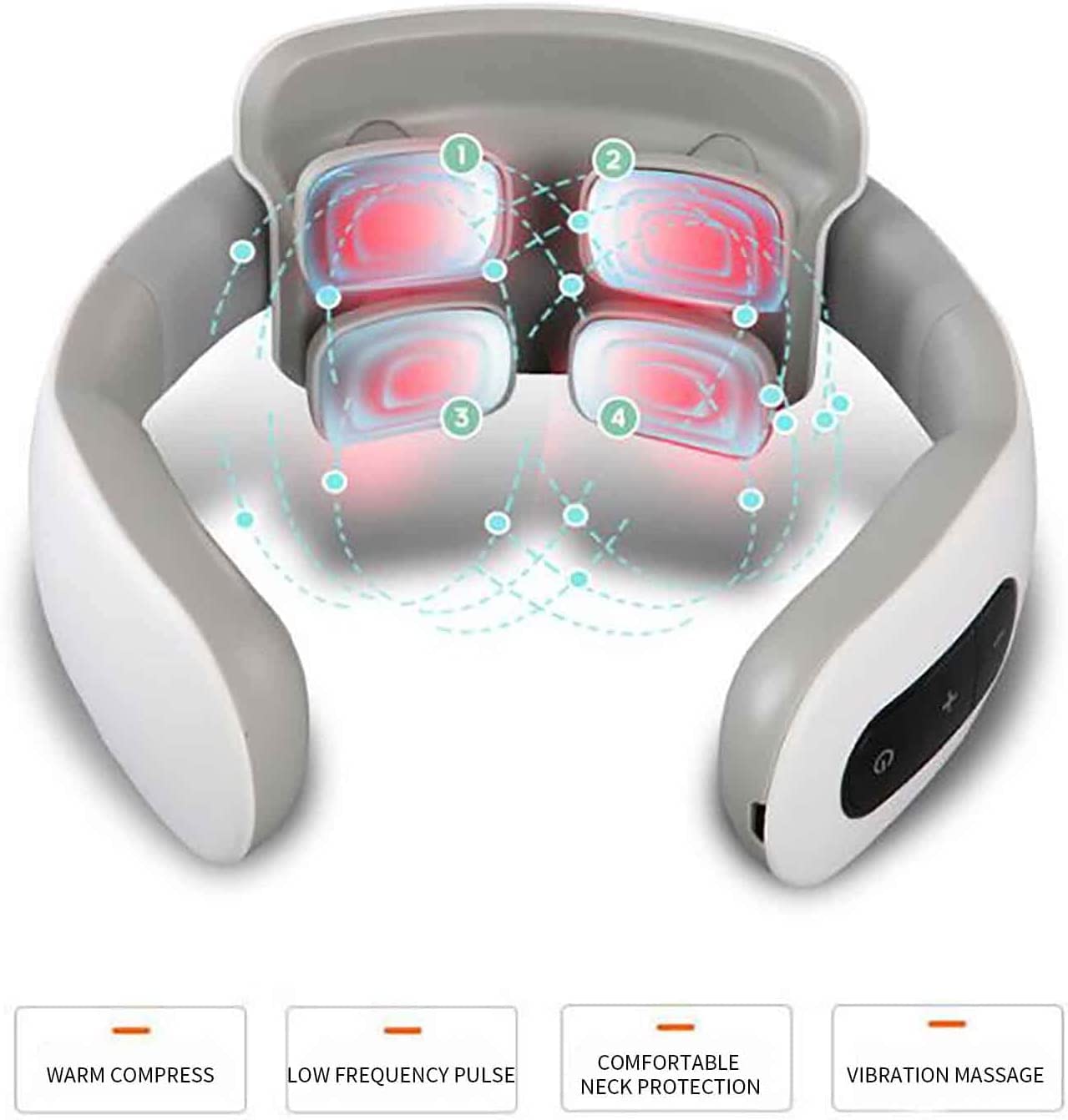 Neck Massager Pain Relief Cervical Vertebra Instrument