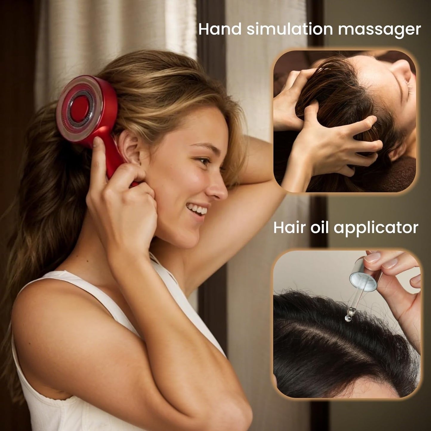 2 in 1 Scalp Massager Comb